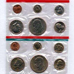 1976 P&D US Mint Uncirculated Bicentennial Set..12 Coins.. In Original Packaging